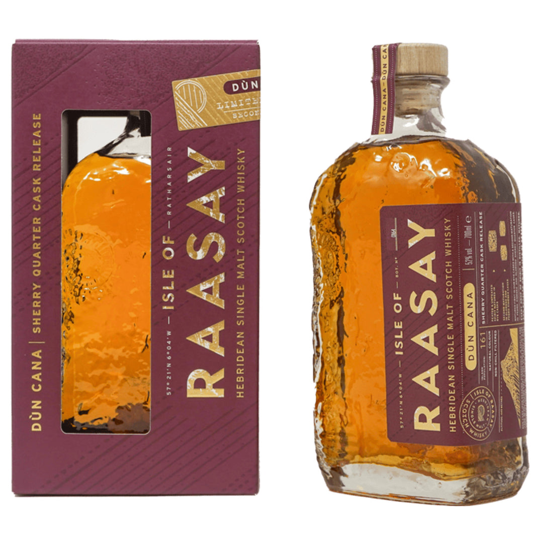 ISLE OF RAASAY Dùn Cana Sherry Quarter Cask 2024 Release Single Malt Scotch Whisky 70cl 52%