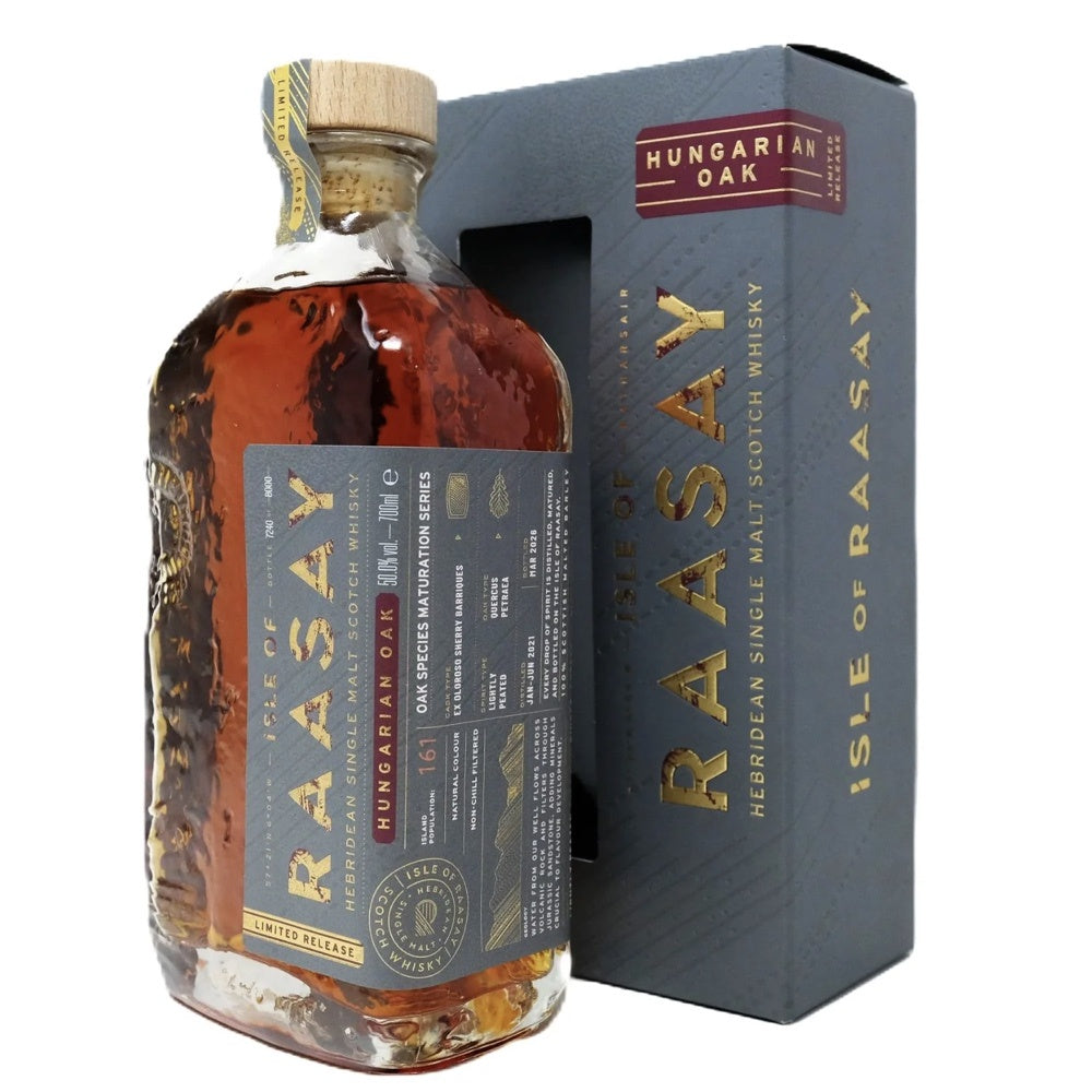 ISLE OF RAASAY Hungarian Oak Limited Release Single Malt Scotch Whisky 70cl 50%