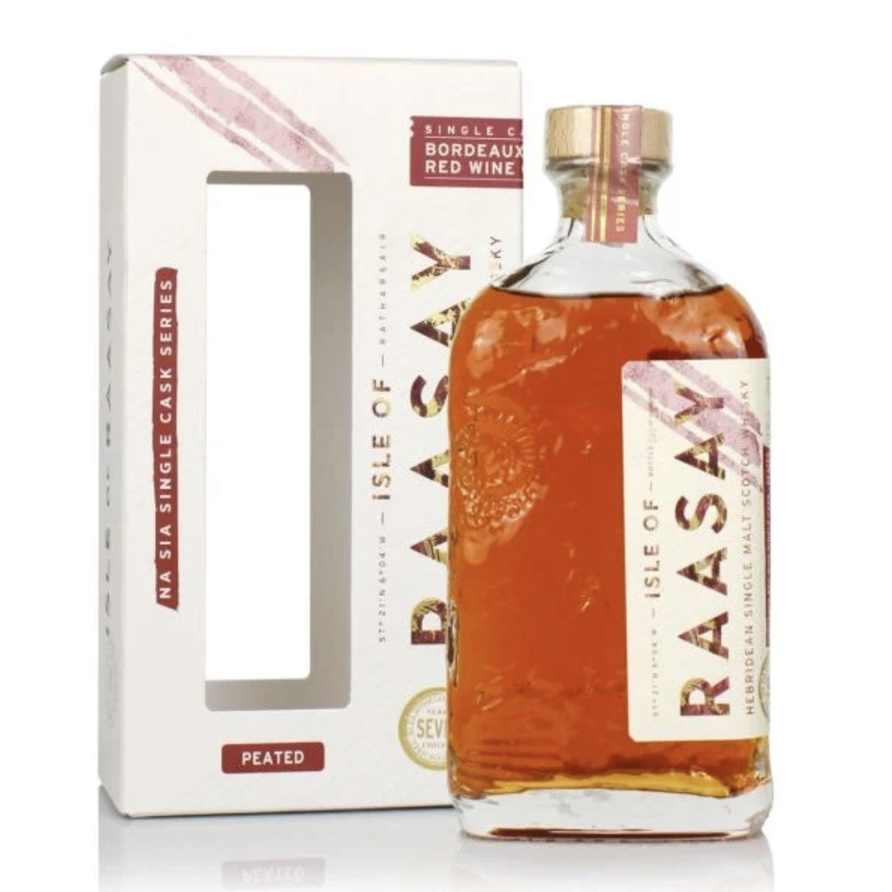 ISLE OF RAASAY NA SIA Single Cask Series Unpeated Ex-Bordeaux Red Wine Cask Single Malt Scotch Whisky 70cl 59.2%