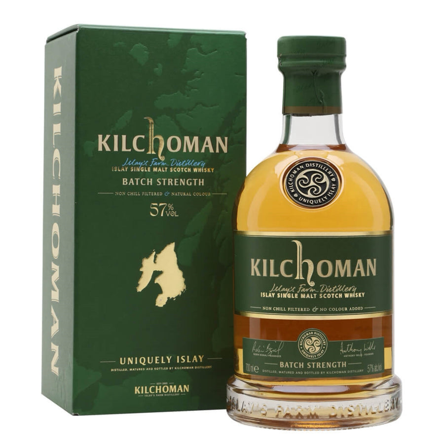 KILCHOMAN Batch Strength Islay Single Malt Scotch Whisky 70cl 57%