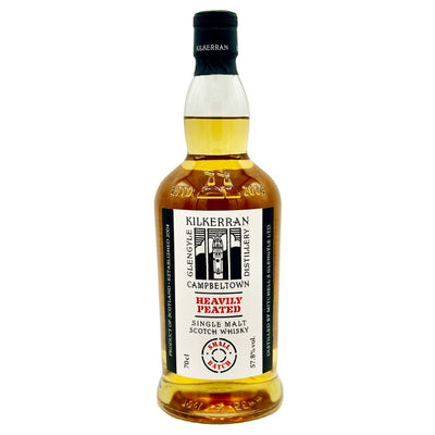 KILKERRAN Heavily Peated Batch 10 Campbeltown Single Malt Scotch Whisky 70cl 57.8%