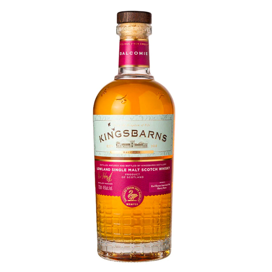 KINGSBARNS Balcomie Sherry Cask Matured Lowland Single Malt Scotch Whisky 70cl 46%