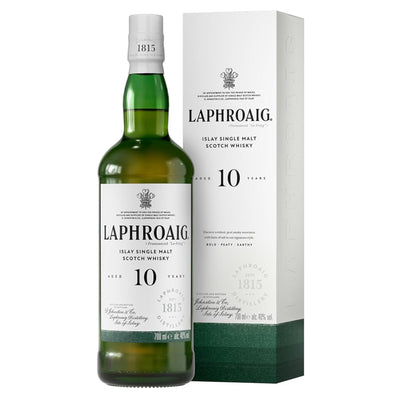LAPHROAIG 10 Year Old Islay Single Malt Scotch Whisky 70cl 40%