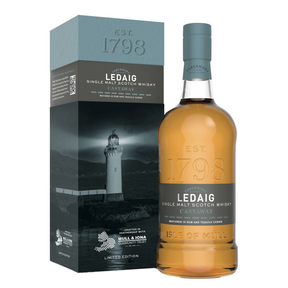 LEDAIG Castaway Single Malt Scotch Whisky 70cl 61.1%