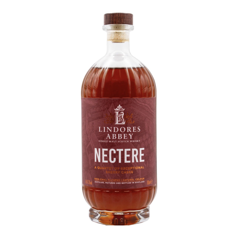 LINDORES Nectere Lowland Single Malt Scotch Whisky 70cl 47.2%