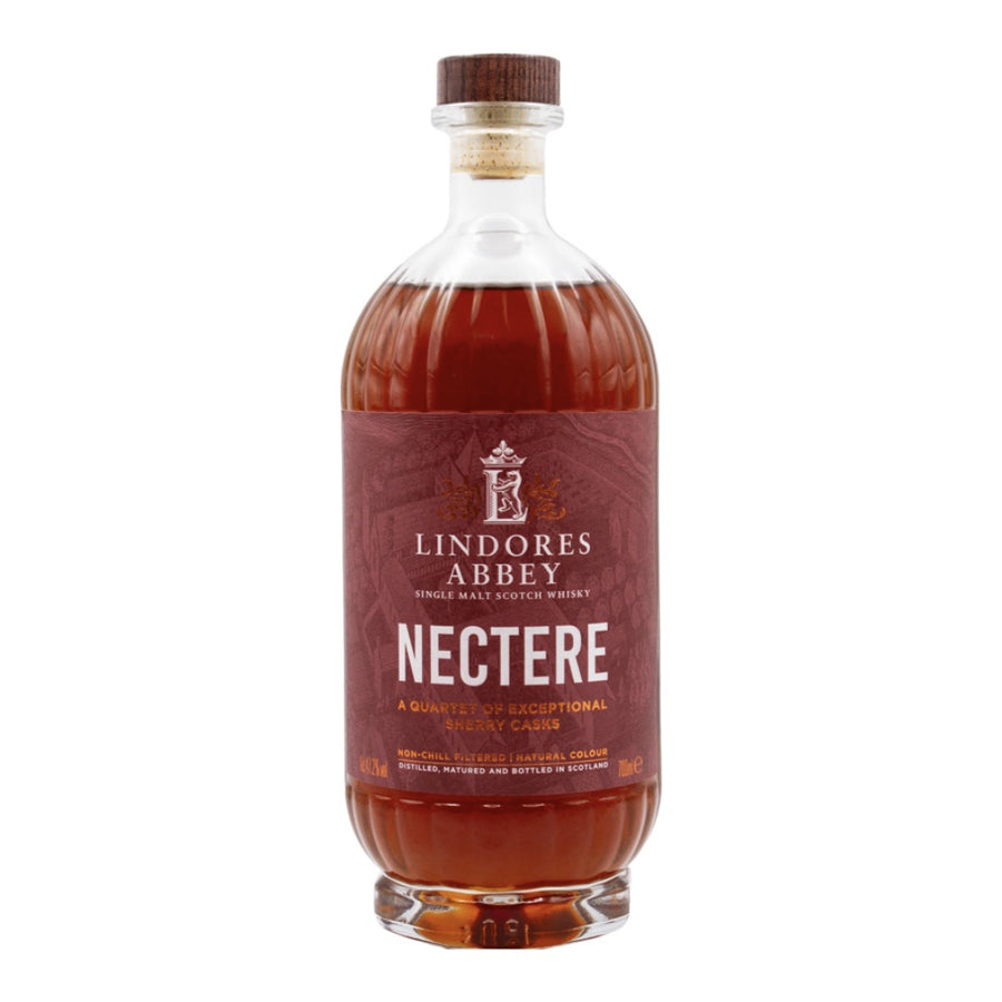 LINDORES Nectere Lowland Single Malt Scotch Whisky 70cl 47.2%