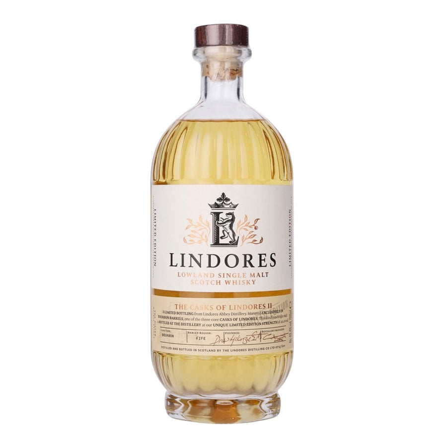 LINDORES The Casks of Lindores II Bourbon Lowland Single Malt Scotch Whisky 70cl 49.4%