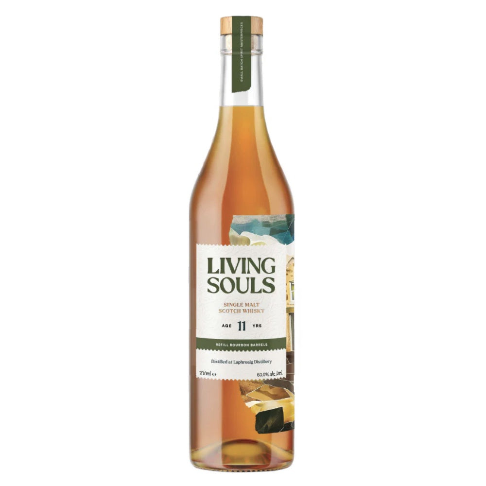 LIVING SOULS 11 Year Old Laphroaig Islay Single Malt Scotch Whisky 70cl 50%