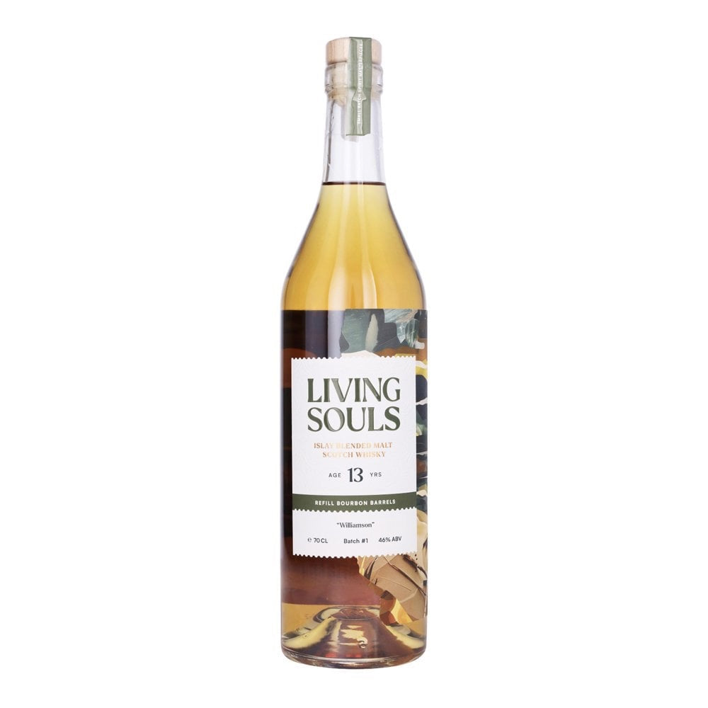 LIVING SOULS 13 Year Old Williamson Islay Batch #1 Blended Malt Scotch Whisky 70cl 46%