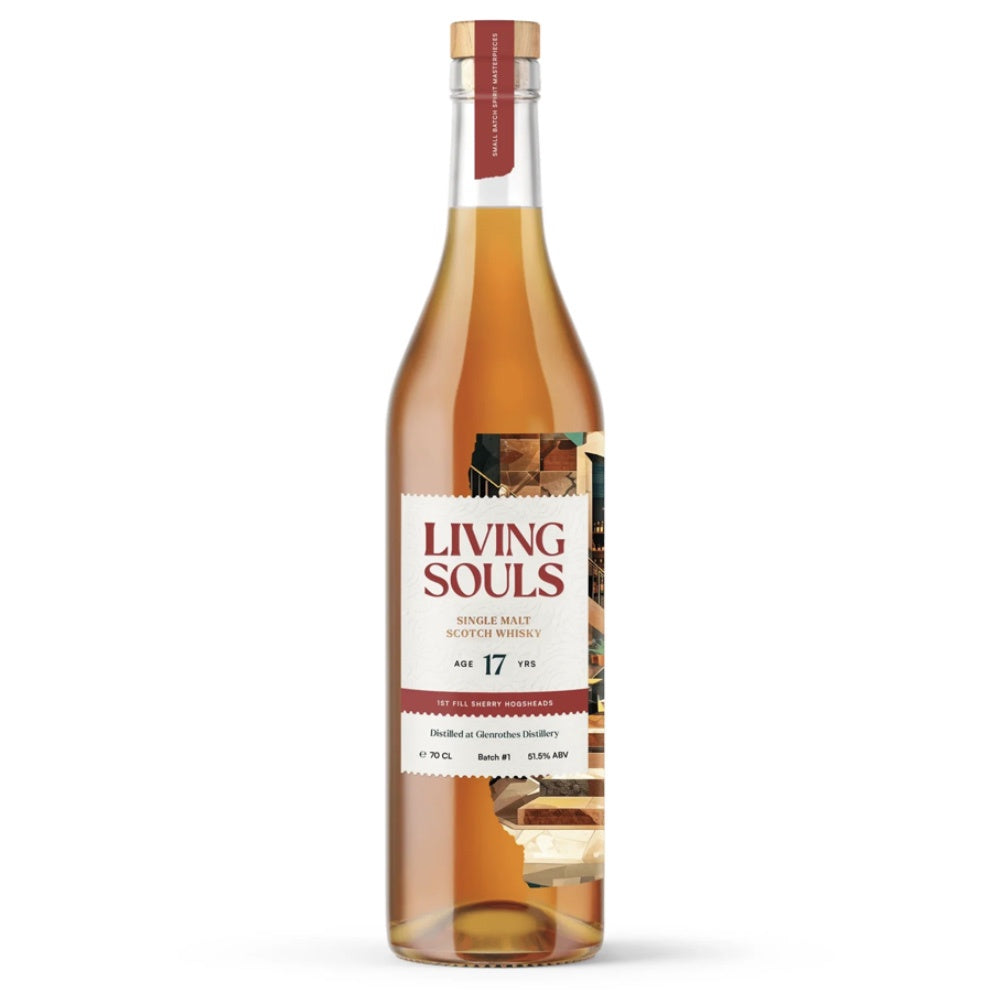 LIVING SOULS 17 Year Old Glenrothes Batch #1 Speyside Single Malt Scotch Whisky 70cl 51.5%