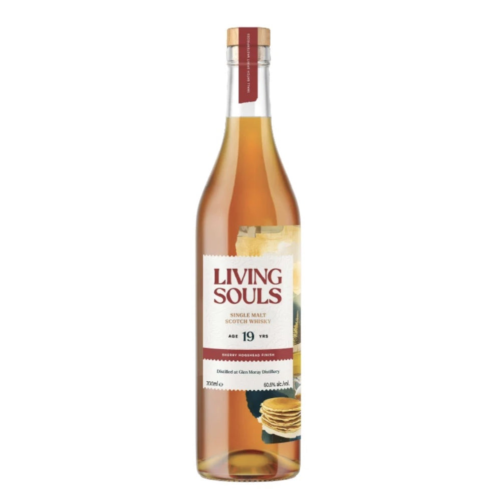 LIVING SOULS 19 Year Old Glen Moray Speyside Single Malt Scotch Whisky 70cl 50.5%