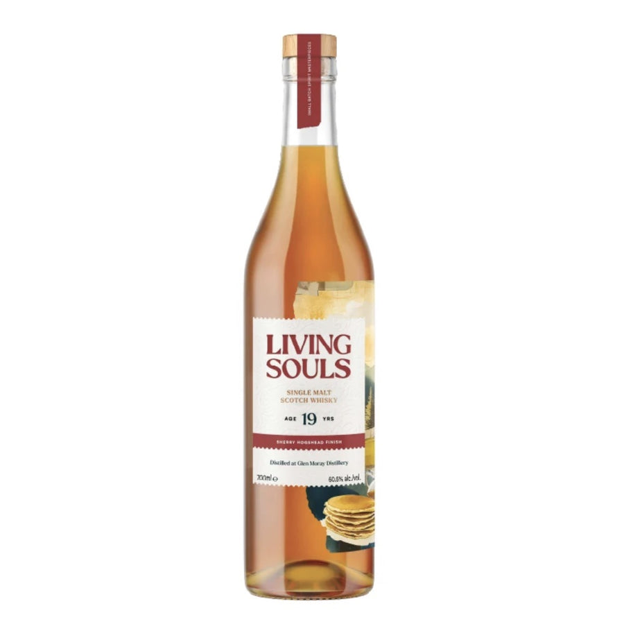 LIVING SOULS 19 Year Old Glen Moray Speyside Single Malt Scotch Whisky 70cl 50.5%