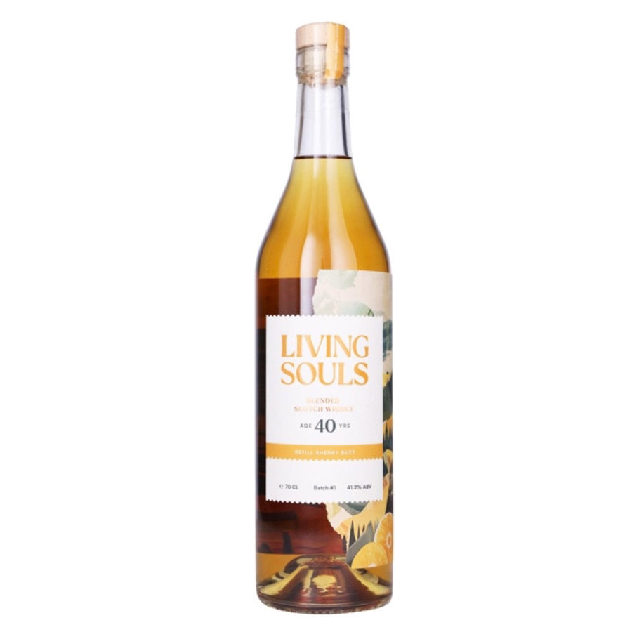 LIVING SOULS 40 Year Old Batch #1 Blended Scotch Whisky 70cl 41.2%