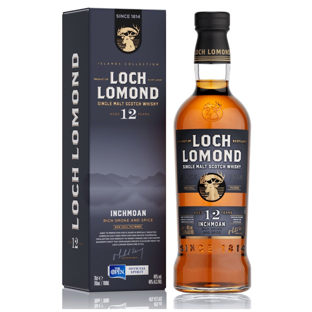 LOCH LOMOND Inchmoan 12 Year Old Highland Single Malt Scotch Whisky 70cl 46%