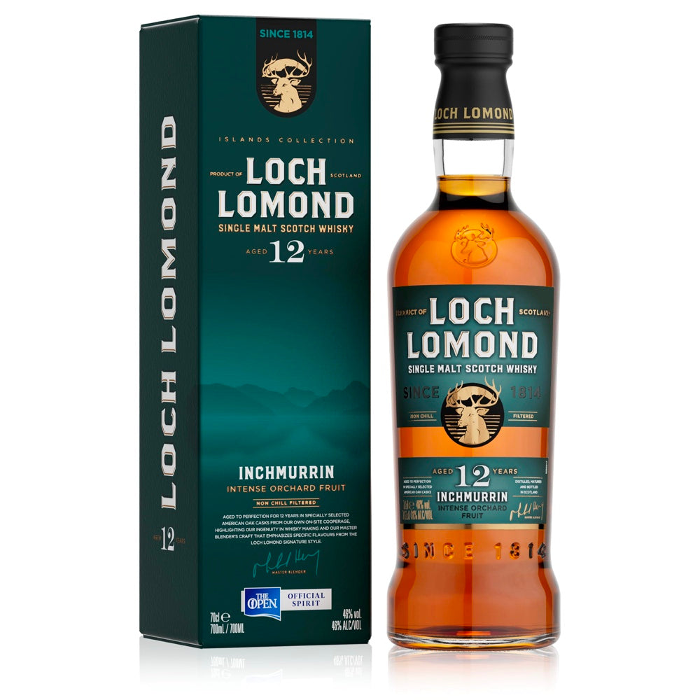 LOCH LOMOND Inchmurrin 12 Year Old Highland Single Malt Scotch Whisky 70cl 46%