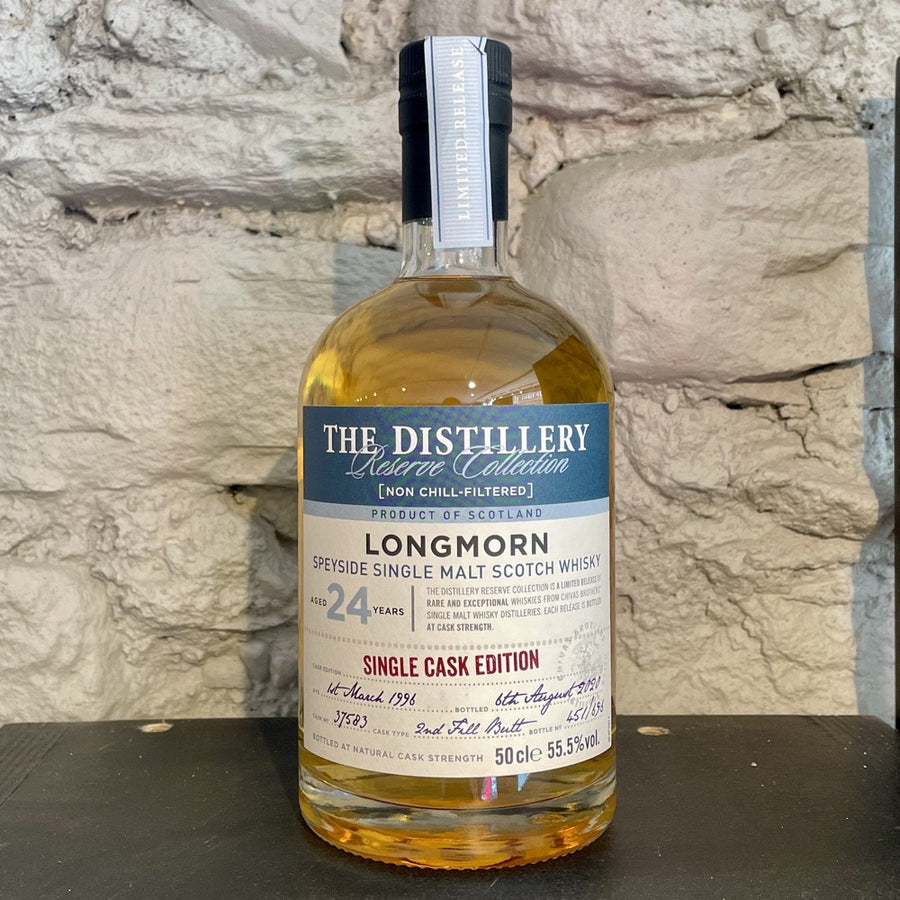 LONGMORN 24 Year Old Single Cask Edition Speyside Single Malt Scotch Whisky 50cl 55.5%