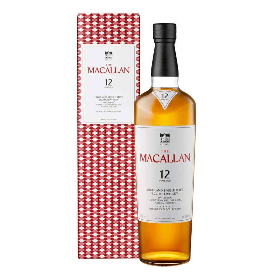 MACALLAN 12 Year Old Double Cask Collection Speyside Single Malt Scotch Whisky 70cl 40%