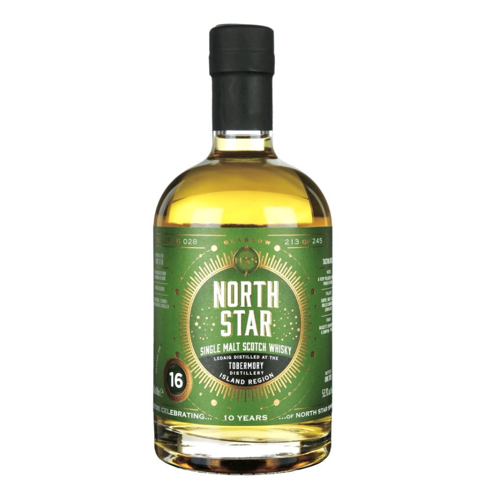NORTH STAR Ledaig 2010 16 Year Old Single Malt Scotch Whisky 70cl 53.9%