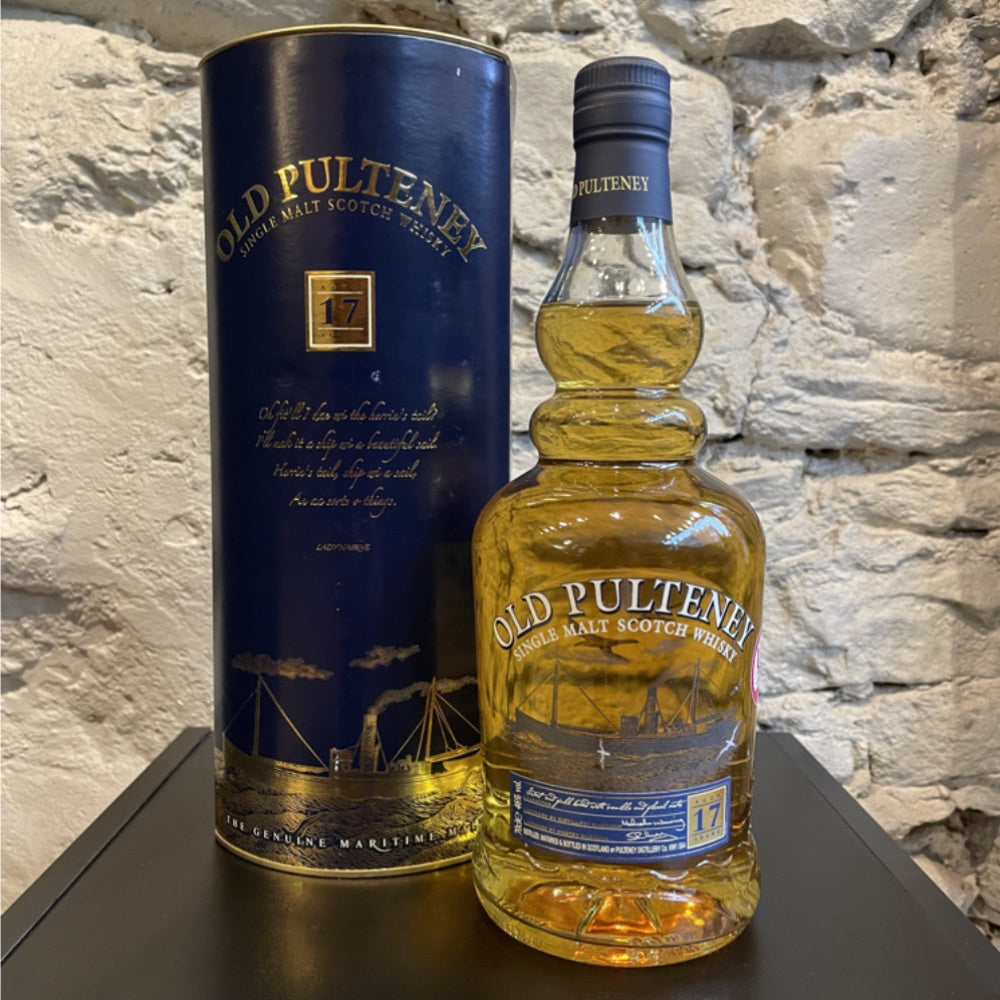 OLD PULTENEY 17 Year Old Highland Single Malt Scotch Whisky 70cl