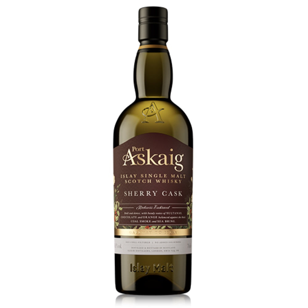 PORT ASKAIG Sherry Cask Islay Single Malt Scotch Whisky 70cl 50.5%