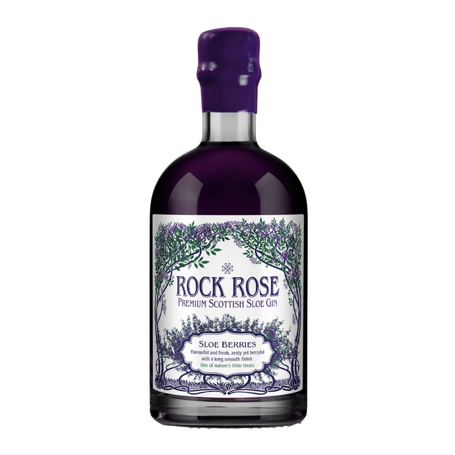 ROCK ROSE Premium Scottish Sloe Gin 50cl 29%
