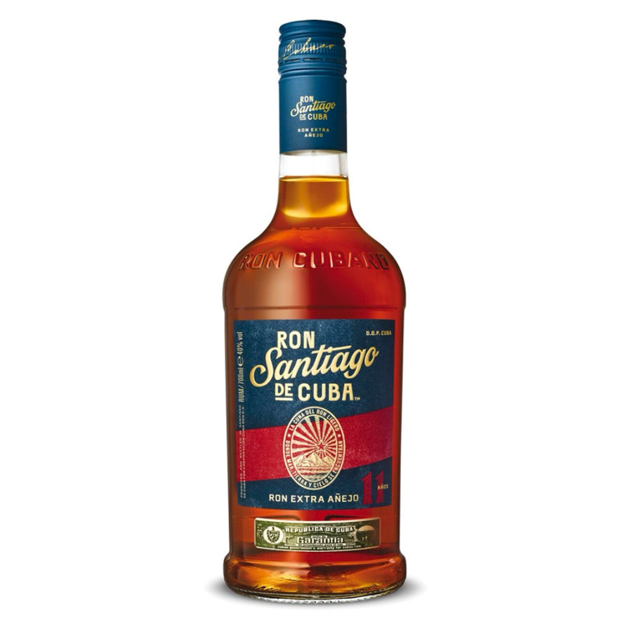 RON SANTIAGO DE CUBA 11 Year Old Extra Añejo Rum 70cl 40%