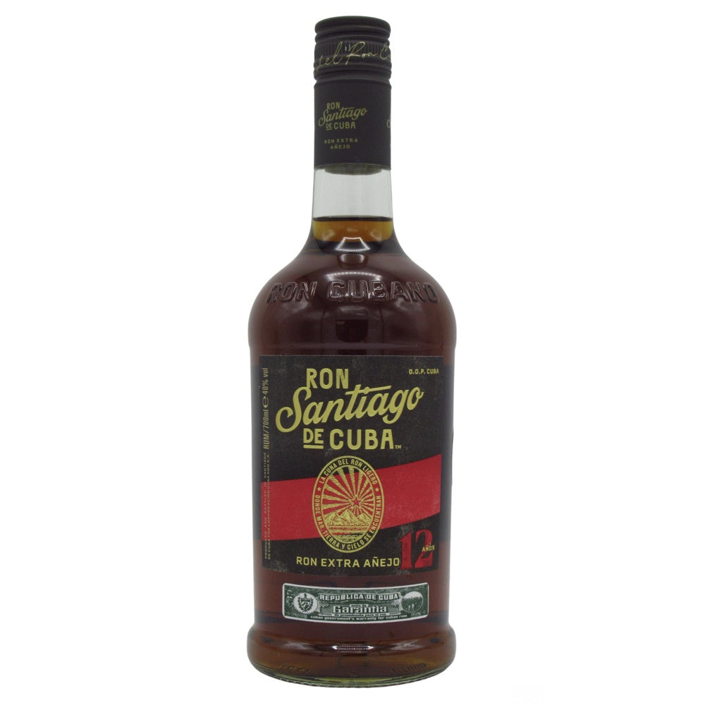 RON SANTIAGO DE CUBA 12 Year Old Extra Añejo Rum 70cl 40%