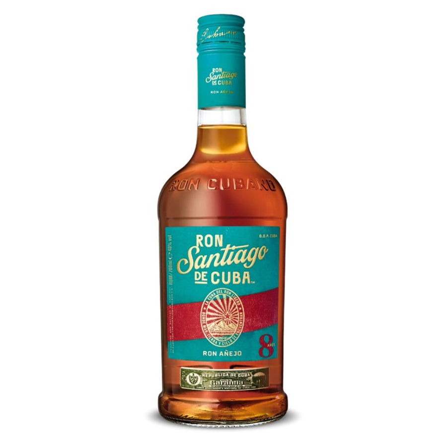 RON SANTIAGO DE CUBA 8 Year Old Añejo Rum 70cl 40%