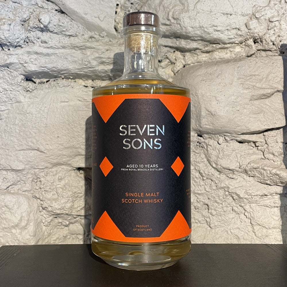 SEVEN SONS 10 Year Old Royal Brackla Single Malt Scotch Whisky 70cl 46.7%