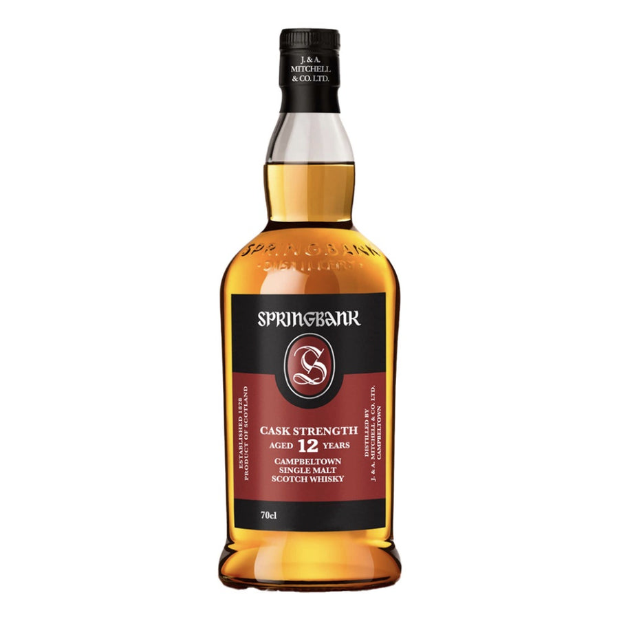 SPRINGBANK 12 Year Old Cask Strength (2025 Release) Campbeltown Single Malt Scotch Whisky 70cl 55.5%
