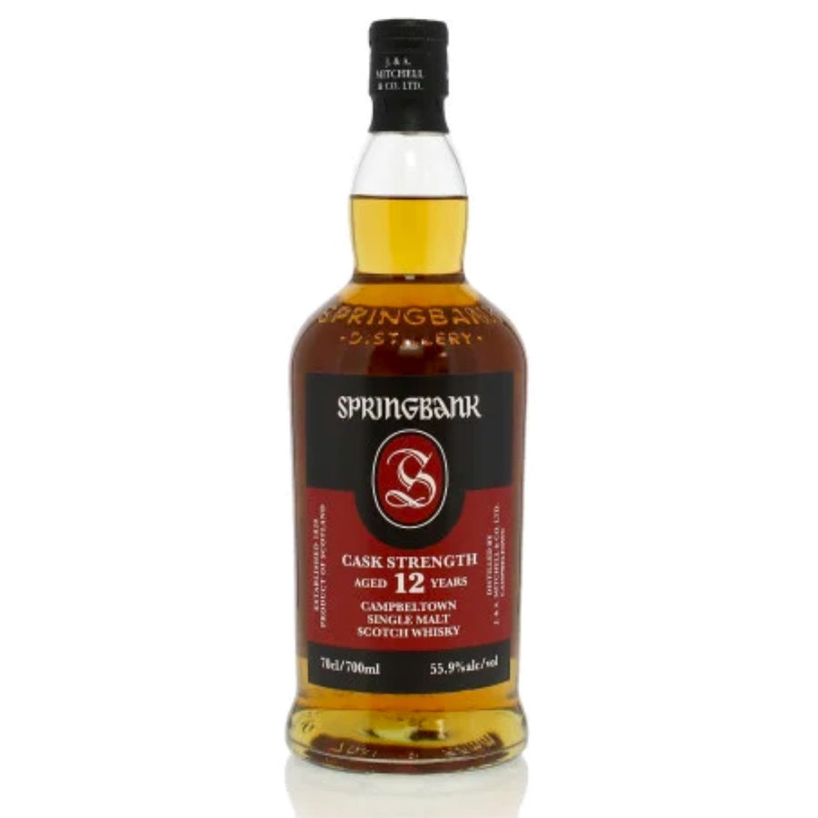 SPRINGBANK 12 Year Old Cask Strength (2025 Release) Campbeltown Single Malt Scotch Whisky 70cl 55.9%