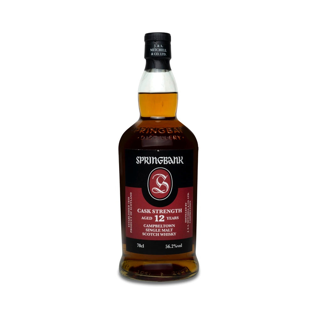 SPRINGBANK 12 Year Old Cask Strength (2024 Release) Campbeltown Single Malt Scotch Whisky 70cl 56.2%