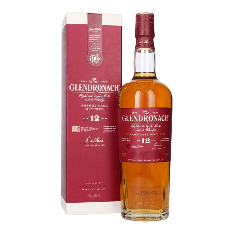 THE GLENDRONACH Original 12 Year Old Highland Single Malt Scotch Whisky 70cl 43% - NEW BOTTLE