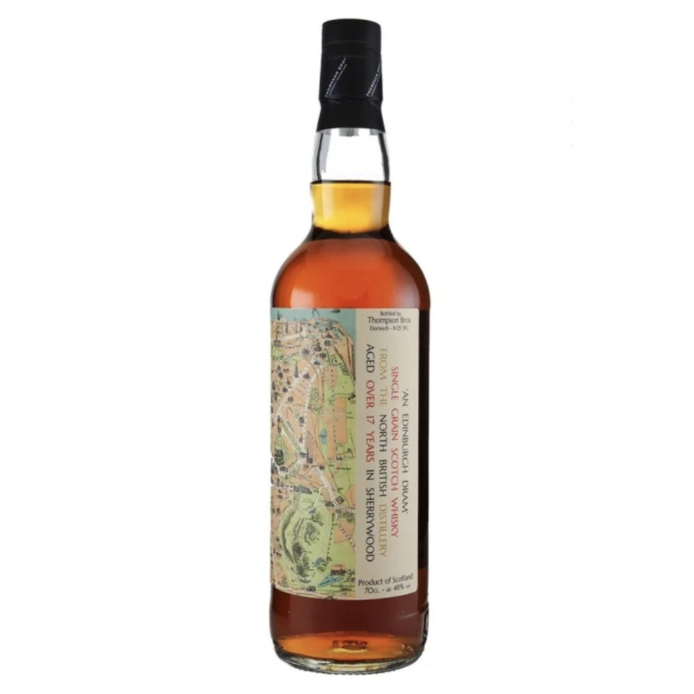 THOMPSON BROS 17 Year Old North British Single Grain Scotch Whisky 70cl 48%