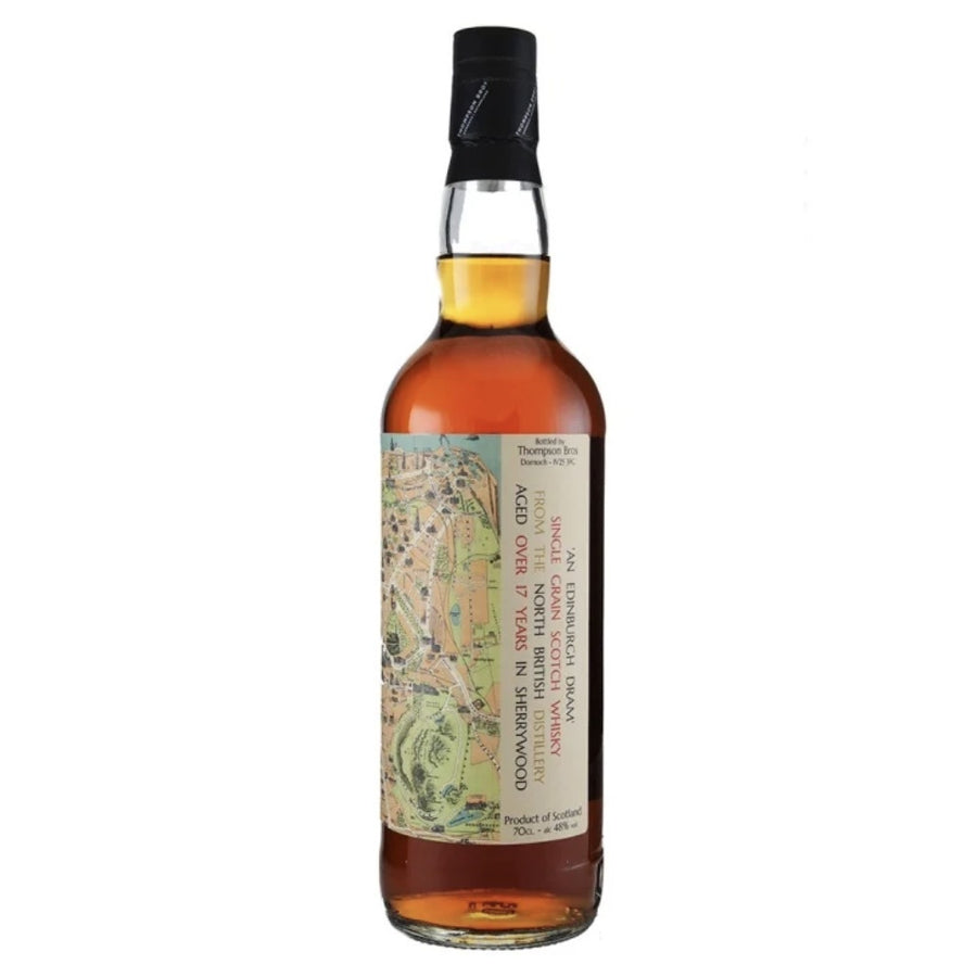 THOMPSON BROS 17 Year Old North British Single Grain Scotch Whisky 70cl 48%