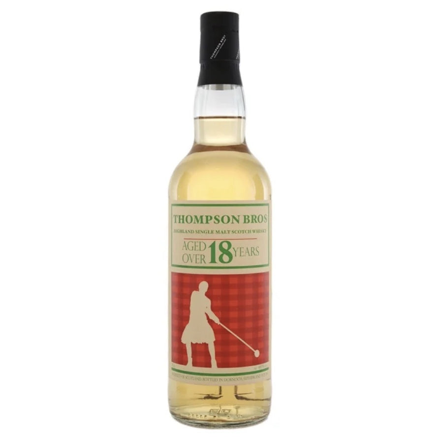 THOMPSON BROS 18 Year Old Highland Single Malt Scotch Whisky 70cl 48.5%