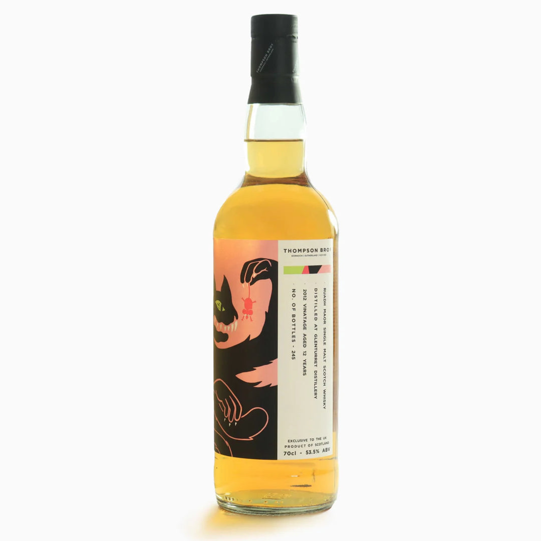 THOMPSON BROS Ruadh Maor Aged 12 Years Single Malt Scotch Whisky 70cl 53.5%