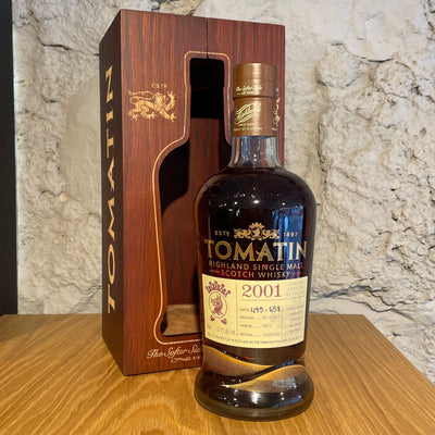 TOMATIN 2001 Single Cask (34872) Highland Single Malt Scotch Whisky 70cl 57.4%