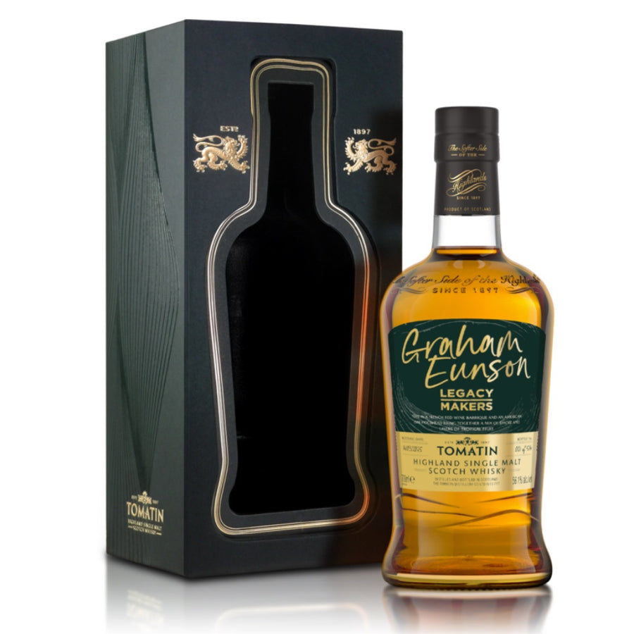 TOMATIN Graham Eunson Legacy Makers Limited Edition Highland Single Malt Scotch Whisky 70cl 56.1%