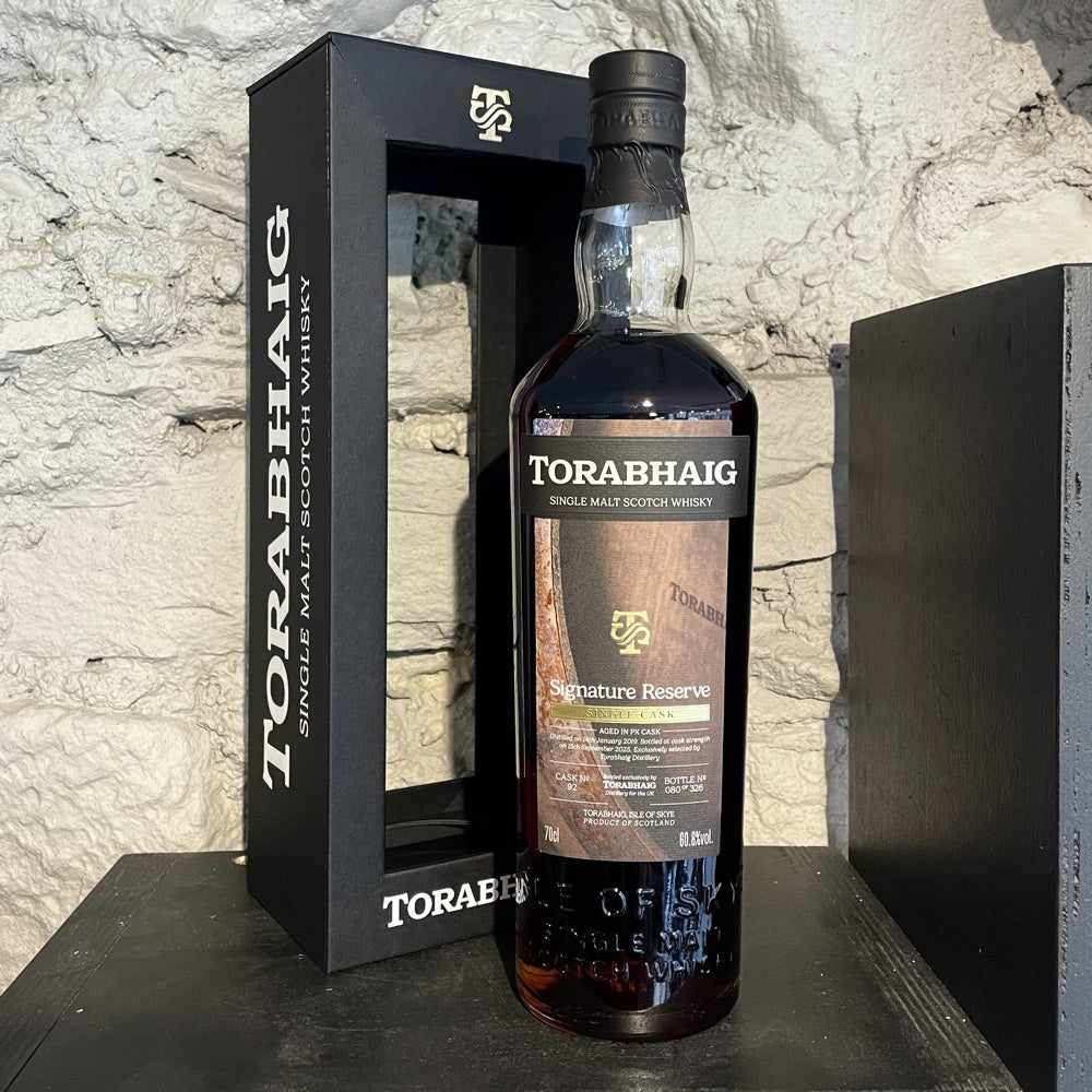 TORABHAIG Signature Reserve Single Cask Single Malt Scotch Whisky 70cl 60.8%
