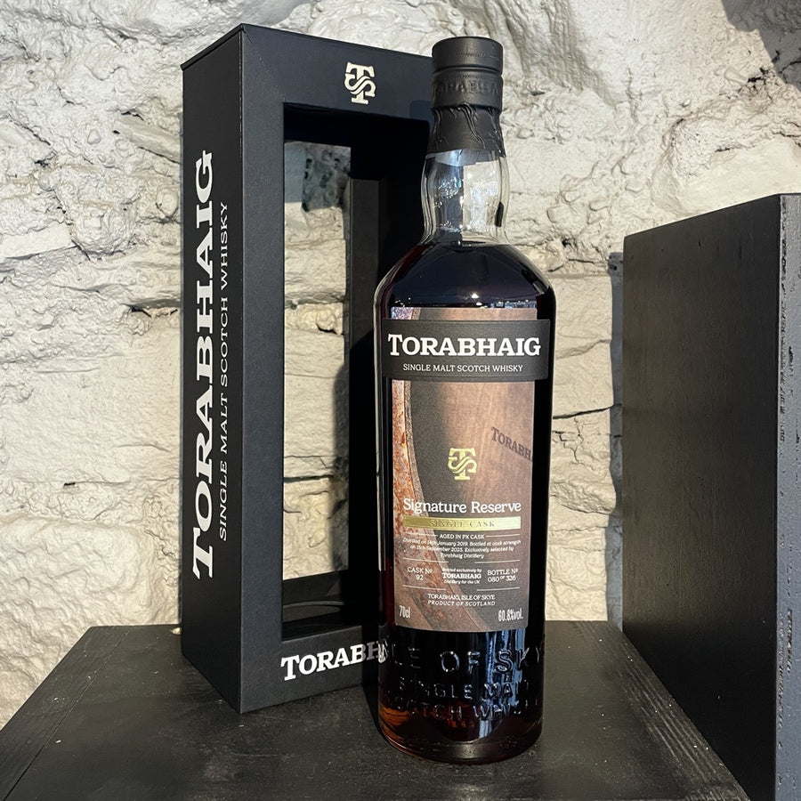 TORABHAIG Signature Reserve Single Cask Single Malt Scotch Whisky 70cl 60.8%