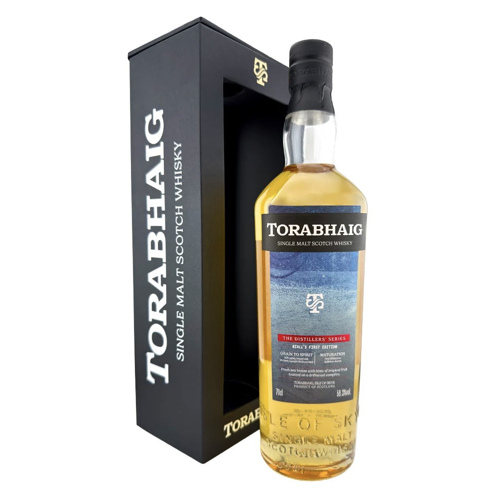 TORABHAIG The Distillers' Series Niall's First Edition Single Malt Scotch Whisky 70cl 59.3%