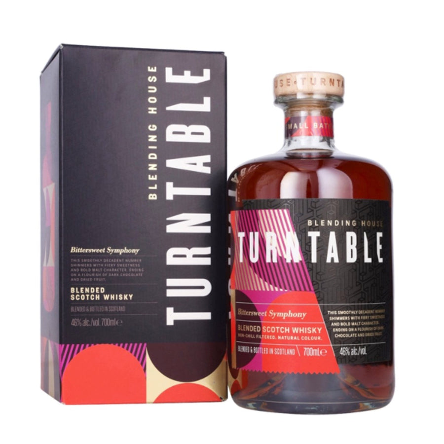 TURNTABLE Bittersweet Symphony Blended Scotch Whisky 70cl 46%