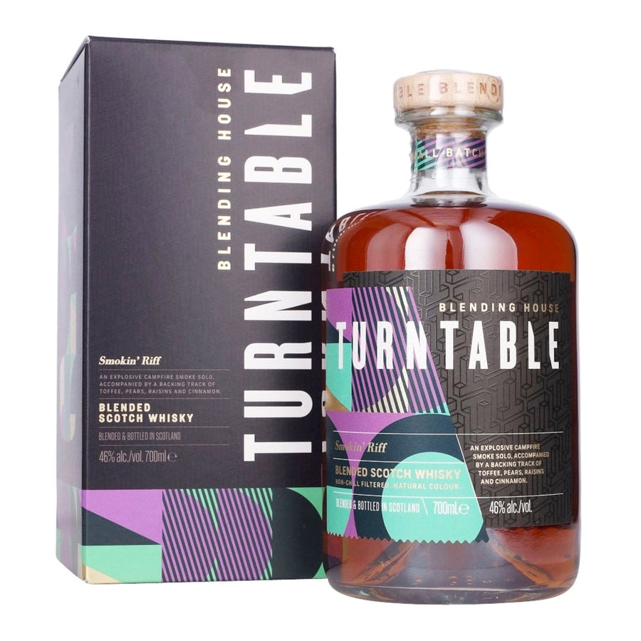 TURNTABLE Smokin Riff Blended Scotch Whisky 70cl 46%