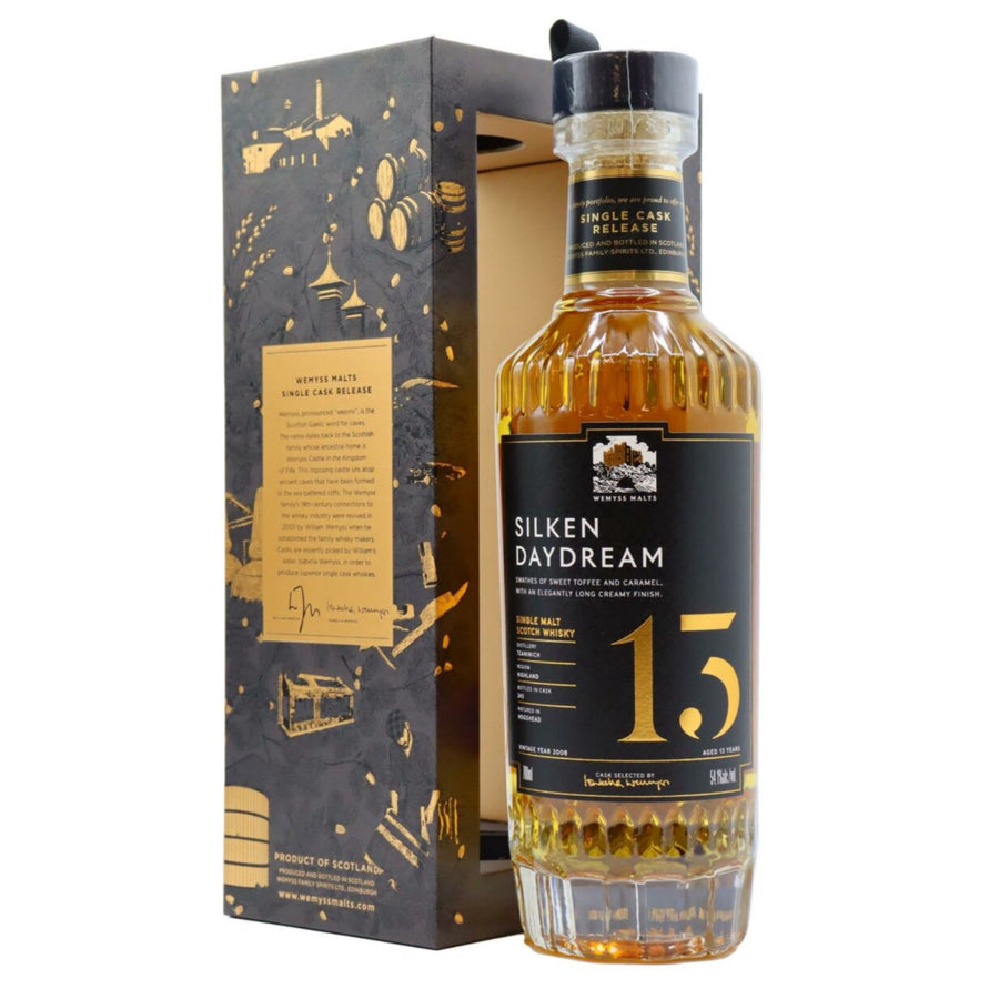 WEMYSS MALTS Silken Daydream 13 Year Old Teaninich Highland Single Malt Scotch Whisky 70cl 54.1%