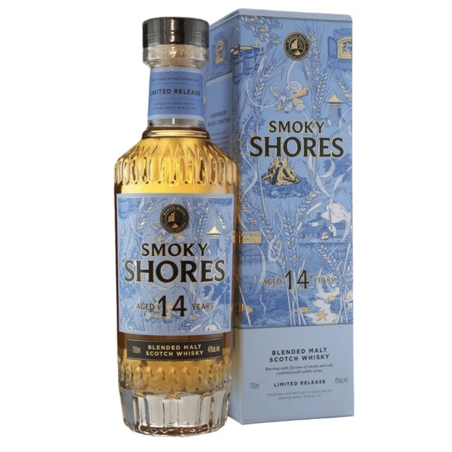 WEMYSS MALTS Smoky Shores 14 Year Old Blended Malt Scotch Whisky 70cl 46%