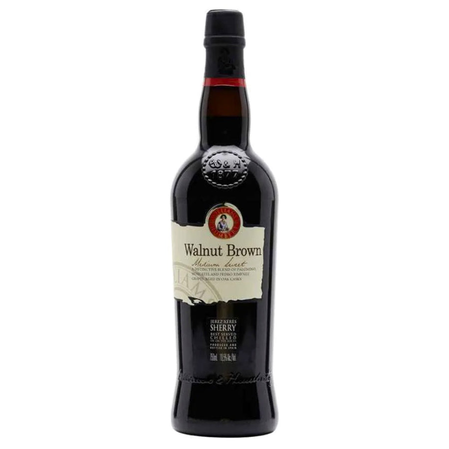 WILLIAMS &amp; HUMBERT Walnut Brown Medium Sweet Sherry 75cl 19.5%