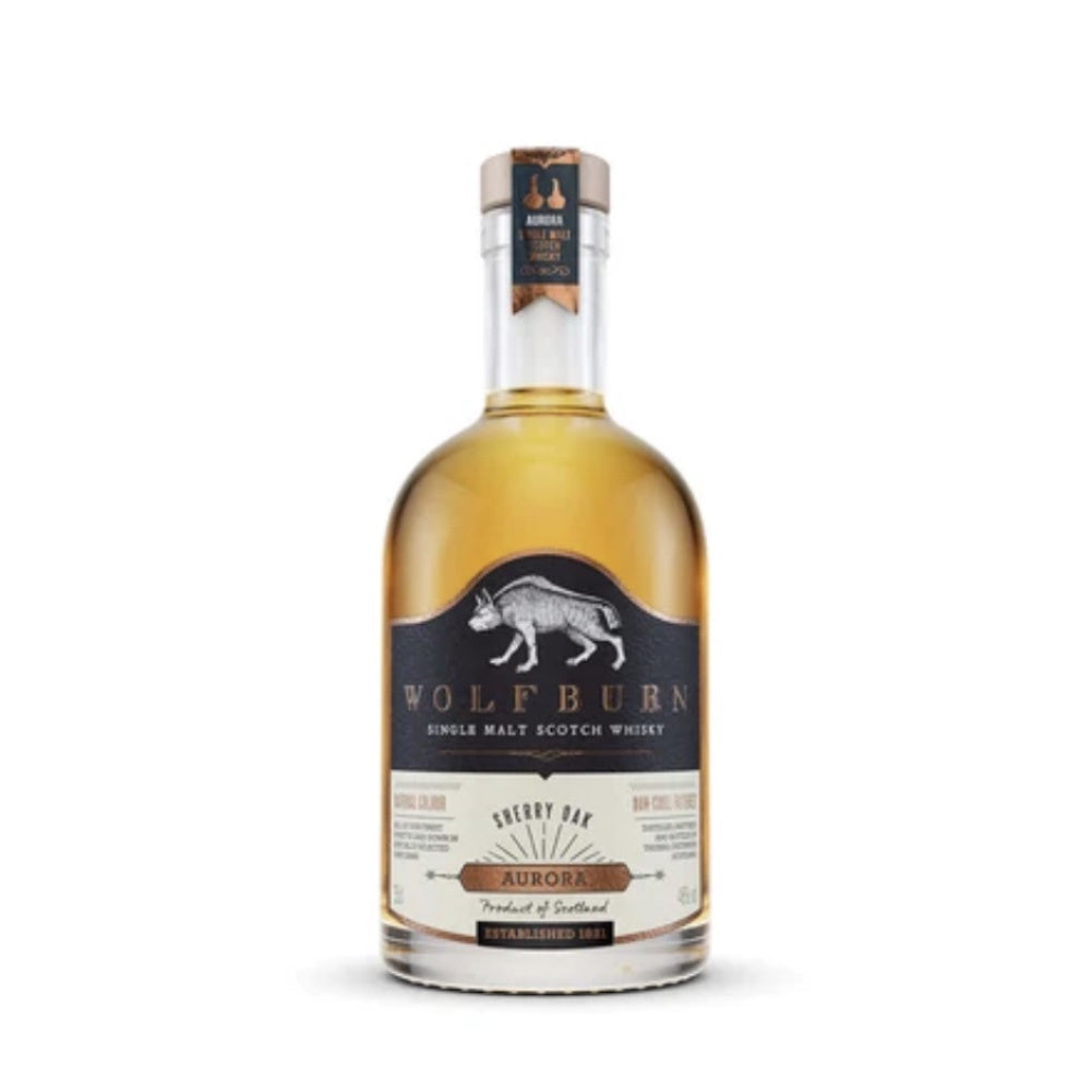 WOLFBURN Aurora Highland Single Malt Whisky 35cl 46% (HALF BOTTLE)