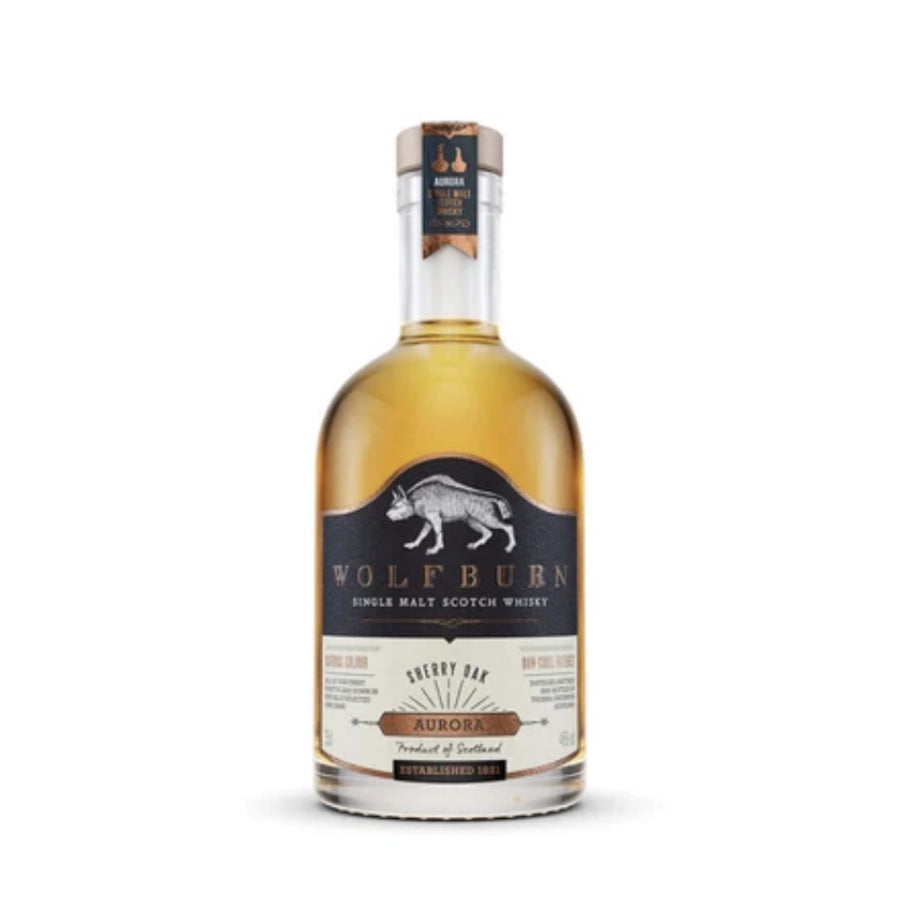 WOLFBURN Aurora Highland Single Malt Whisky 35cl 46% (HALF BOTTLE)