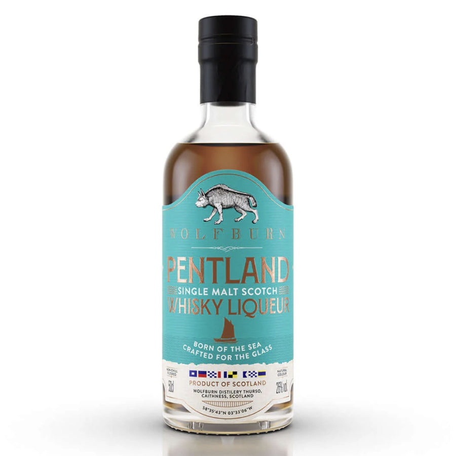 WOLFBURN Pentland Single Malt Scotch Whisky Liqueur 50cl 26%